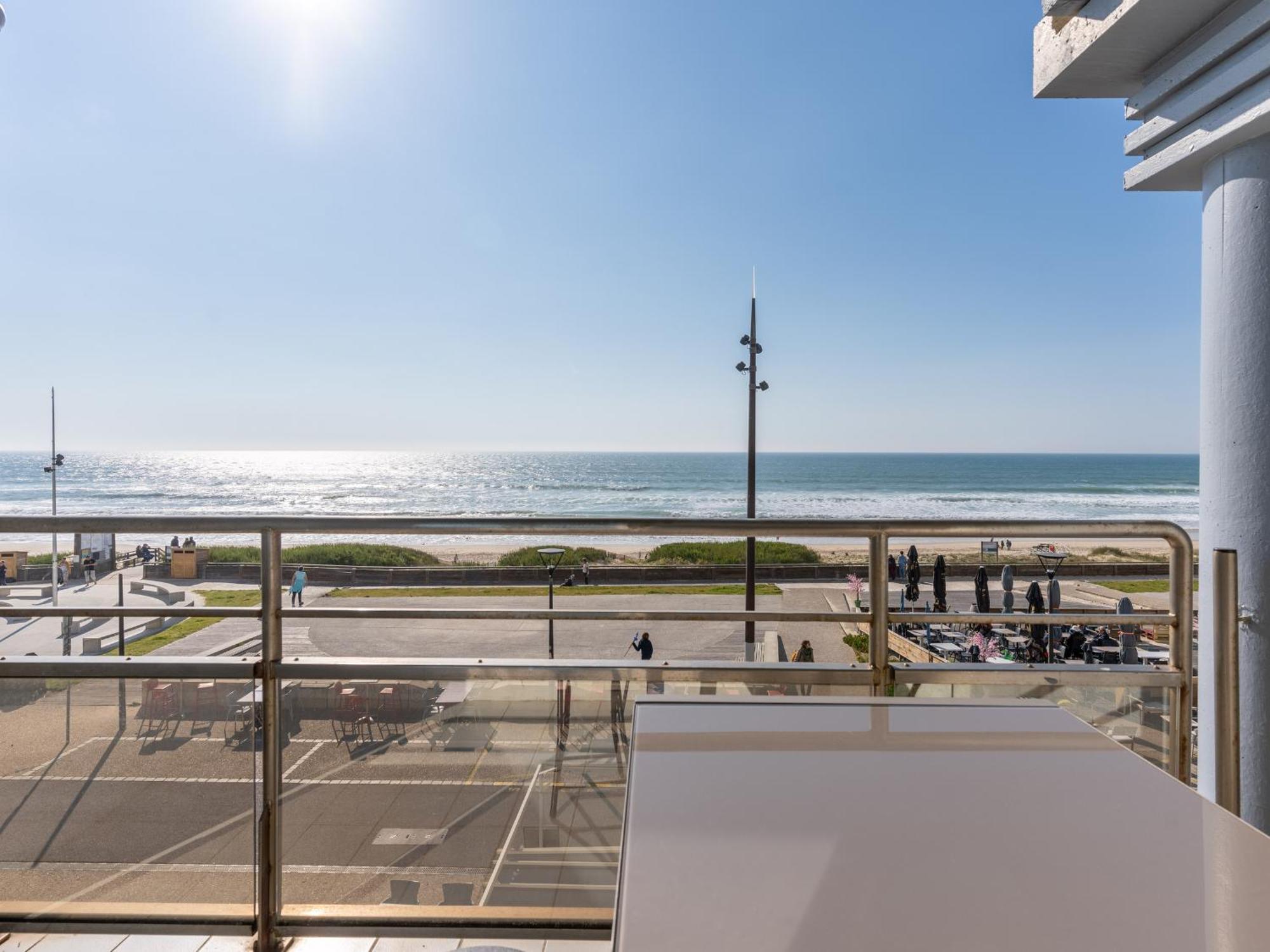 Mimizan Plage: Appartement 6 Pers. Avec Balcon Et Parking - Fr-1-50-114 Exterior foto